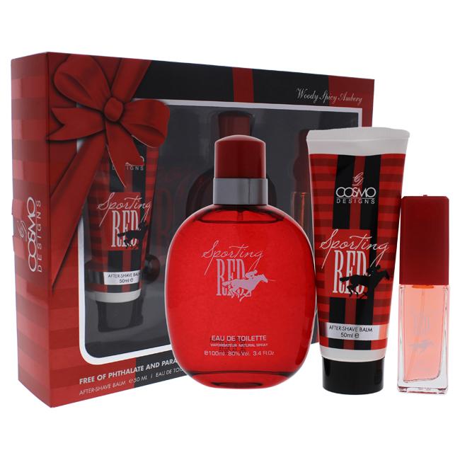 Unleash Your Masculine with the Sporting Red Gift Set
